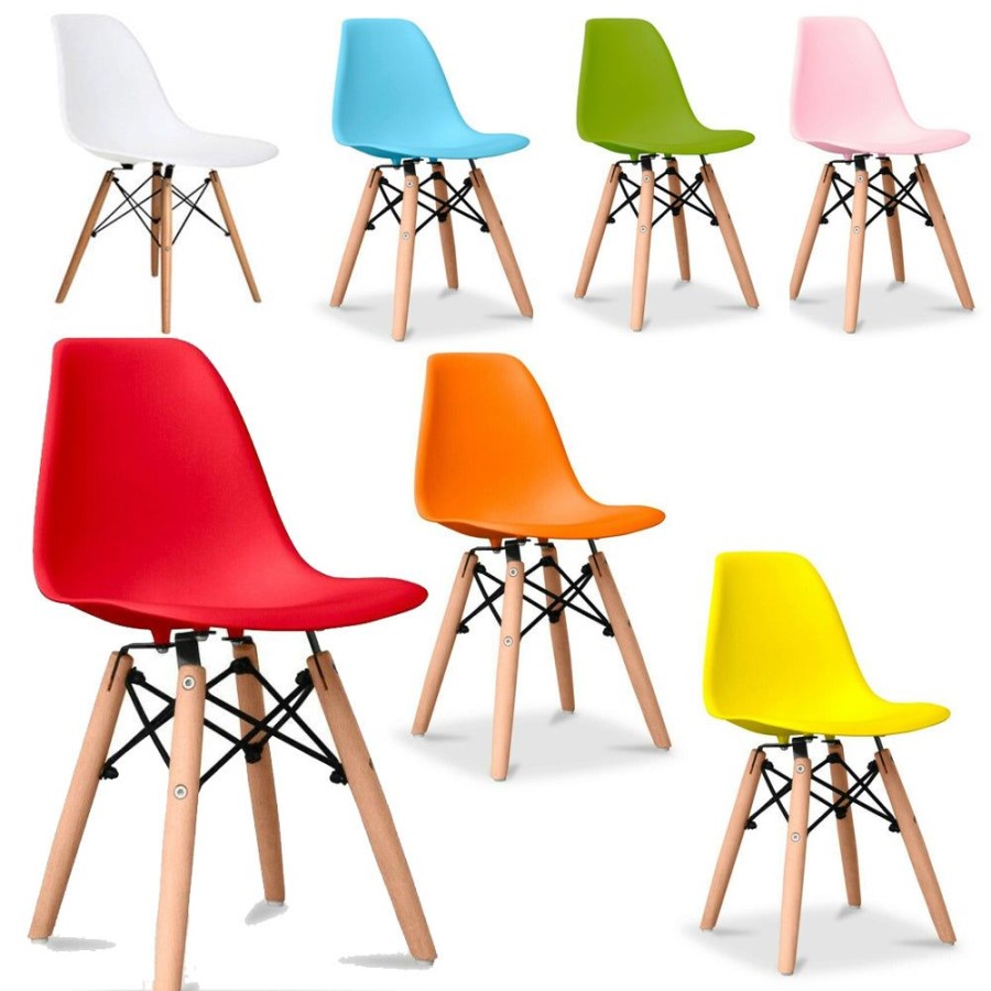 Toddler Furniture & Accessories littlehelper | Eames Dsw Design-Inspi Toddler Contemporary Solid Wooden Chair | 3-5 Years