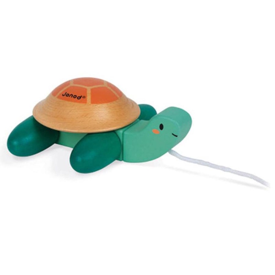 Baby & Nursery littlehelper Baby Gifts | Activity & Educational Toys | Wwf Pull Along Turtle | Wooden Toys