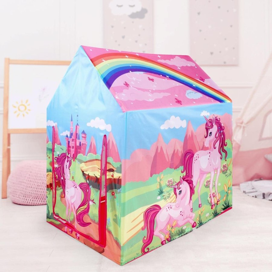 Playtime littlehelper Role Play Toys | Children'S Pop-Up Unicorn Playhouse Tent | Role Play Fun | Den