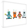 Baby & Nursery littlehelper Baby Gifts | Playroom Wall Art | Boys Room Wall Art | Canvas Prints - Robots