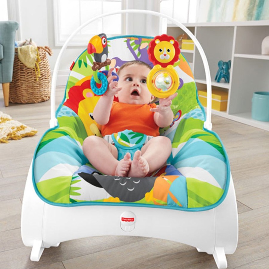 Baby & Nursery littlehelper Baby Bouncers | Grow-With-Me | 2-In-1 Baby Rocker | Toddler Rocking Chair | Safari Friends | 0M - 5Yrs