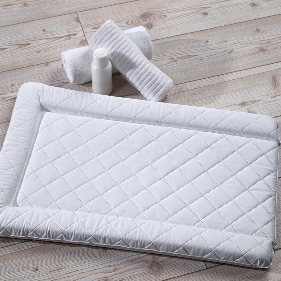 Baby & Nursery littlehelper Baby Changing Mats | Baby Changing Mat | Changing Mat | Quilted White