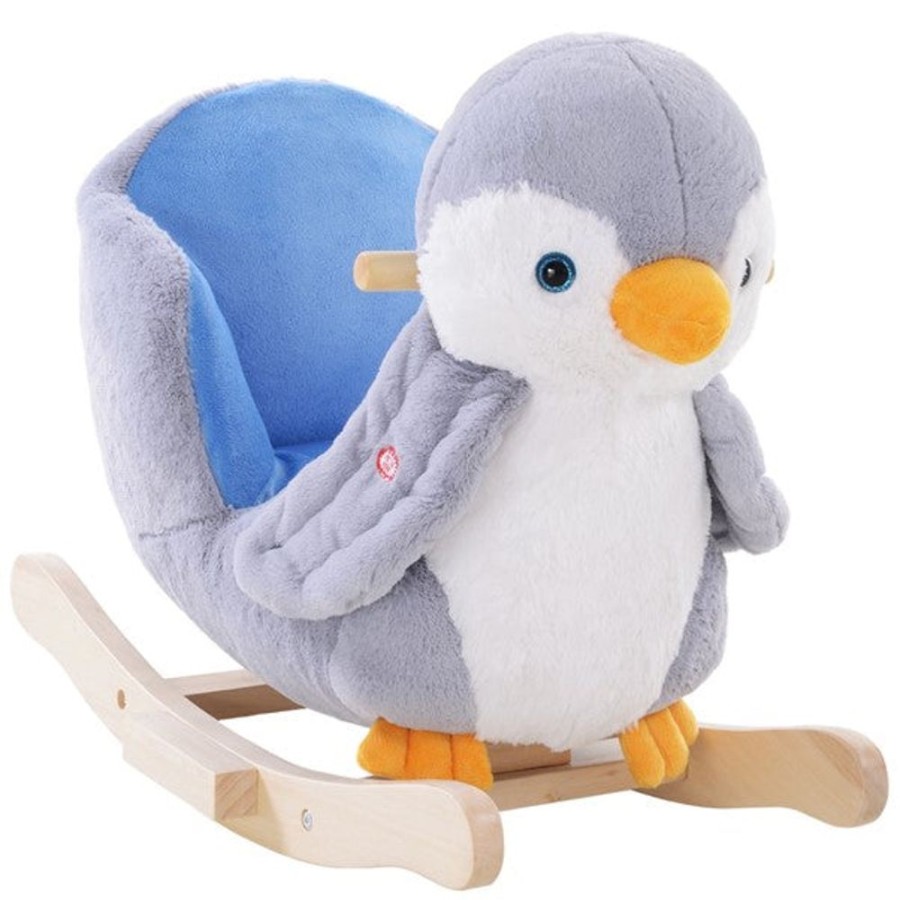 Playtime littlehelper Rocking Horses | Super Soft Musical Rocking Horse Penguin With 32 Songs | 18M+