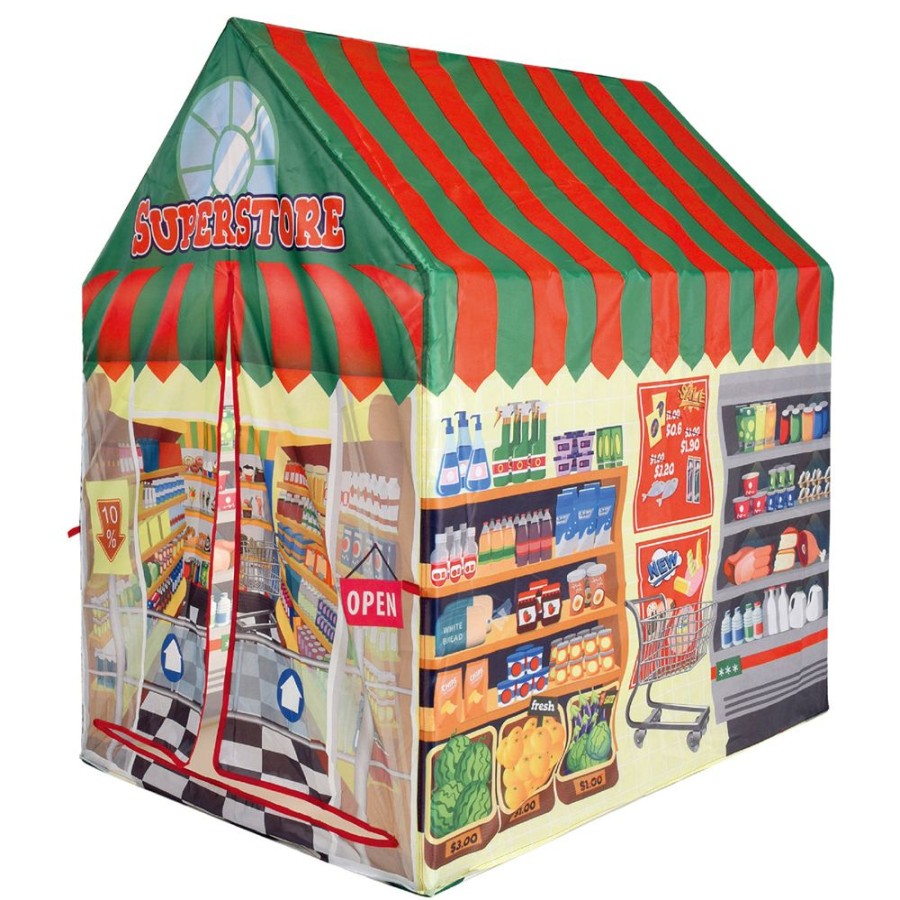 Playtime littlehelper Playhouses, Teepees & Dens | Children'S Pop-Up Wendy House | Supermarket Play Tent | Den