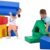 Playtime littlehelper Kids Climbing Frames | X-Large Soft Play Equipment | Montessori 10 Piece Foam Play Set | Primary Colours | 6 Months+