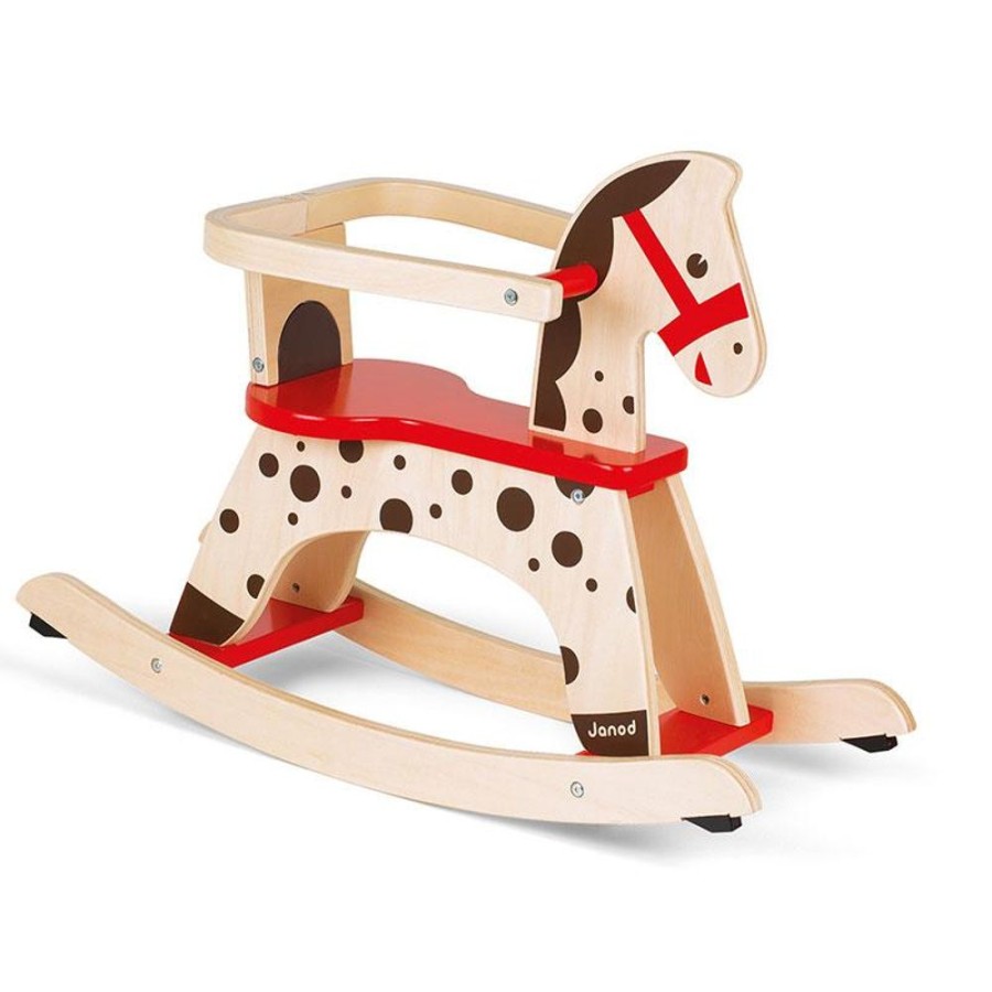 Playtime littlehelper Wooden Toys | Rockers, Ride Ons & Bikes | Caramel Rocking Horse | Rocking Horses