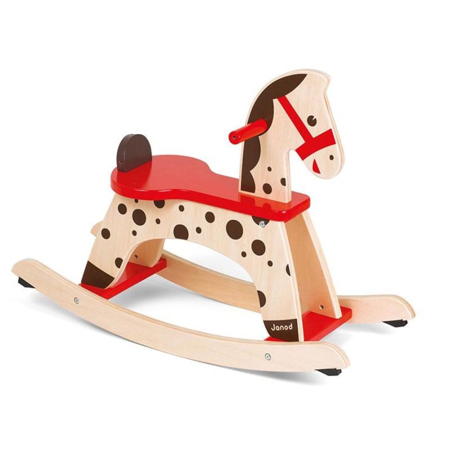 Playtime littlehelper Wooden Toys | Rockers, Ride Ons & Bikes | Caramel Rocking Horse | Rocking Horses