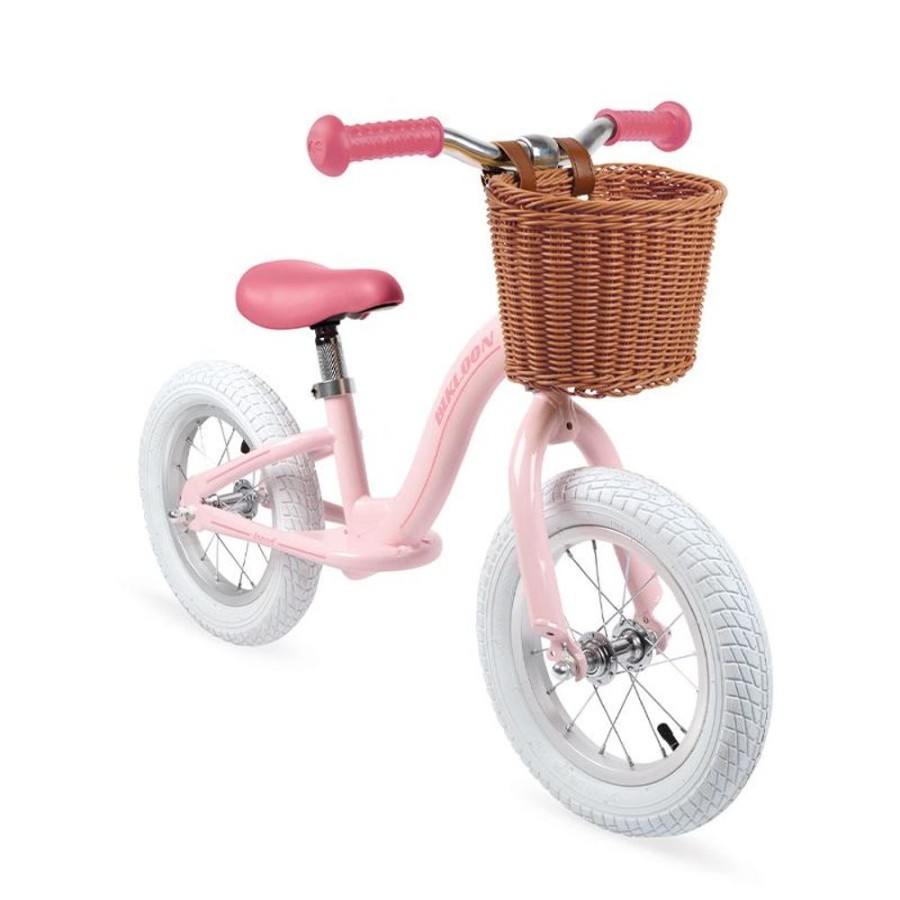 Baby & Nursery littlehelper Baby Gifts | Rockers, Ride Ons & Bikes | Metal Vintage Bikloon Balance Bike | Pink | Bikes