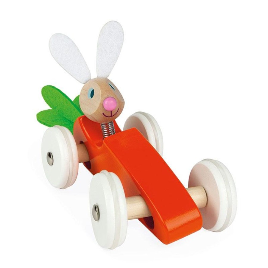 Baby & Nursery littlehelper Baby Gifts | Activity & Educational Toys | Lapin Carrot Car | Wooden Toys