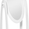 Toddler Furniture & Accessories littlehelper | Children'S Mirror | Freestanding Oval Tilting Mirror With Storage Box | White | 3-8 Years