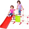 Playtime littlehelper Activity Toys | Indoor & Outdoor Kids Climbing Frame With Slide | Climbing Frame With Monkey Bars | 18M- 5 Years