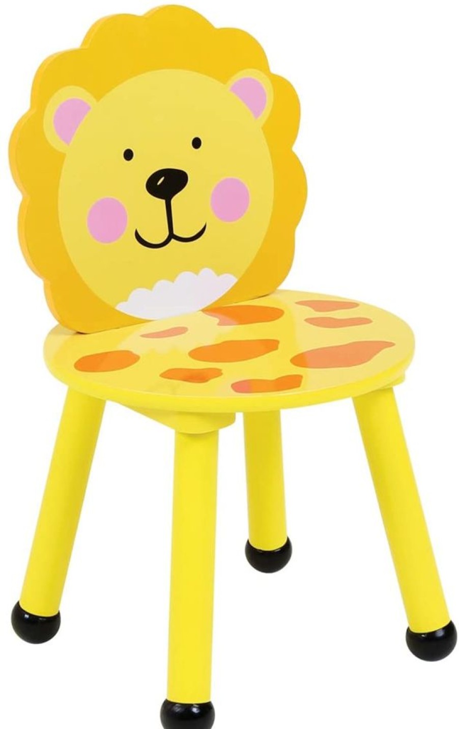 Toddler Furniture & Accessories littlehelper | Children'S Colourful Jungle Theme Wooden Table & 4 Chairs Set | 3-6 Years+