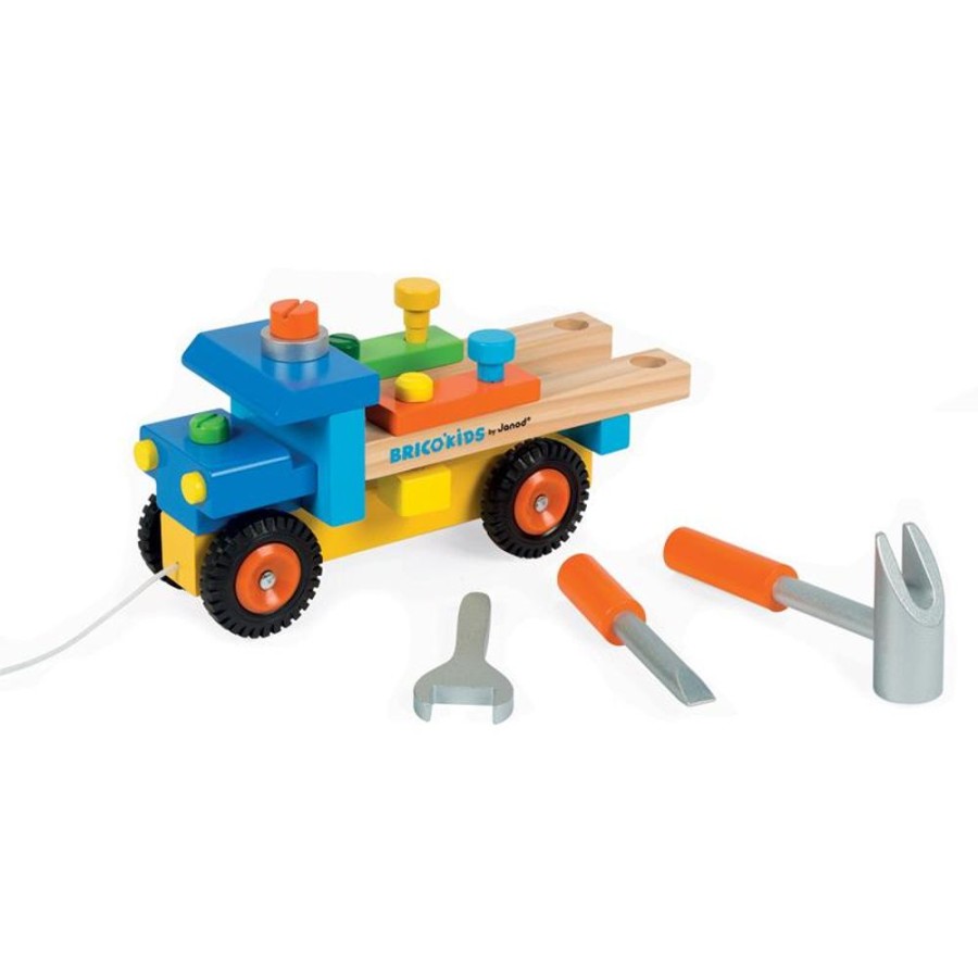 Playtime littlehelper Wooden Toys | Activity & Educational Toys | Original Diy Truck | Construction Toys