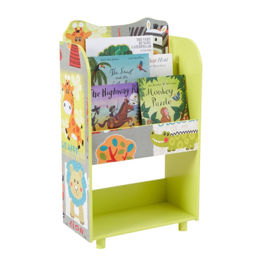 Toddler Furniture & Accessories littlehelper | Childrens | Kid'S Safari Bookshelf | Bookcase | Toy Storage