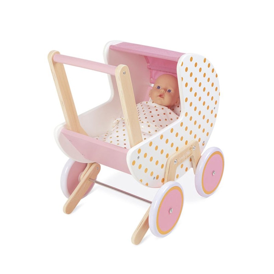 Baby & Nursery littlehelper Baby Gifts | Entertainers & Walkers | Mademoiselle Doll'S Pram | Doll Pram | Mini Pram | 3 Years+