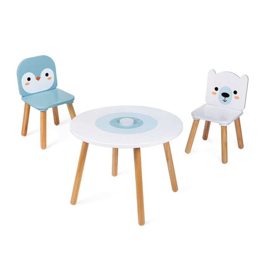 Baby & Nursery littlehelper Baby Gifts | Activity & Educational Toys | Table And 2 Chairs - Polar | Activity Centres, Playsets & Tables