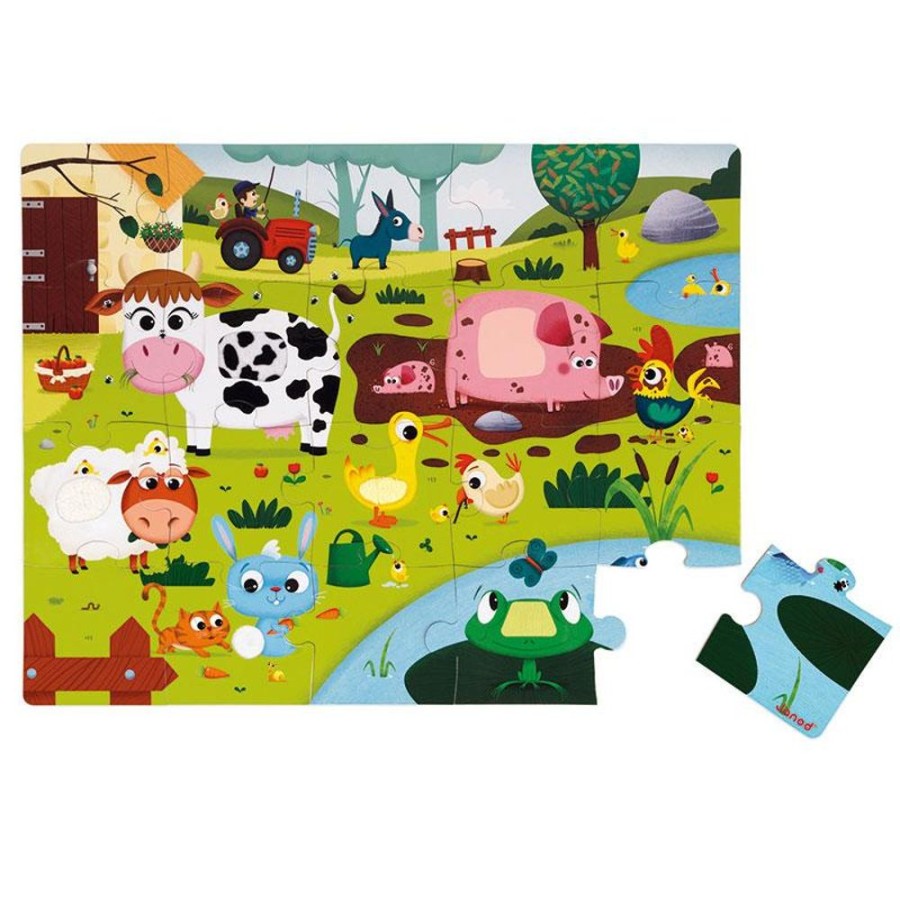 Baby & Nursery littlehelper Baby Gifts | Preschool Toys | Tactile Puzzle Farm Animals | Puzzles & Games