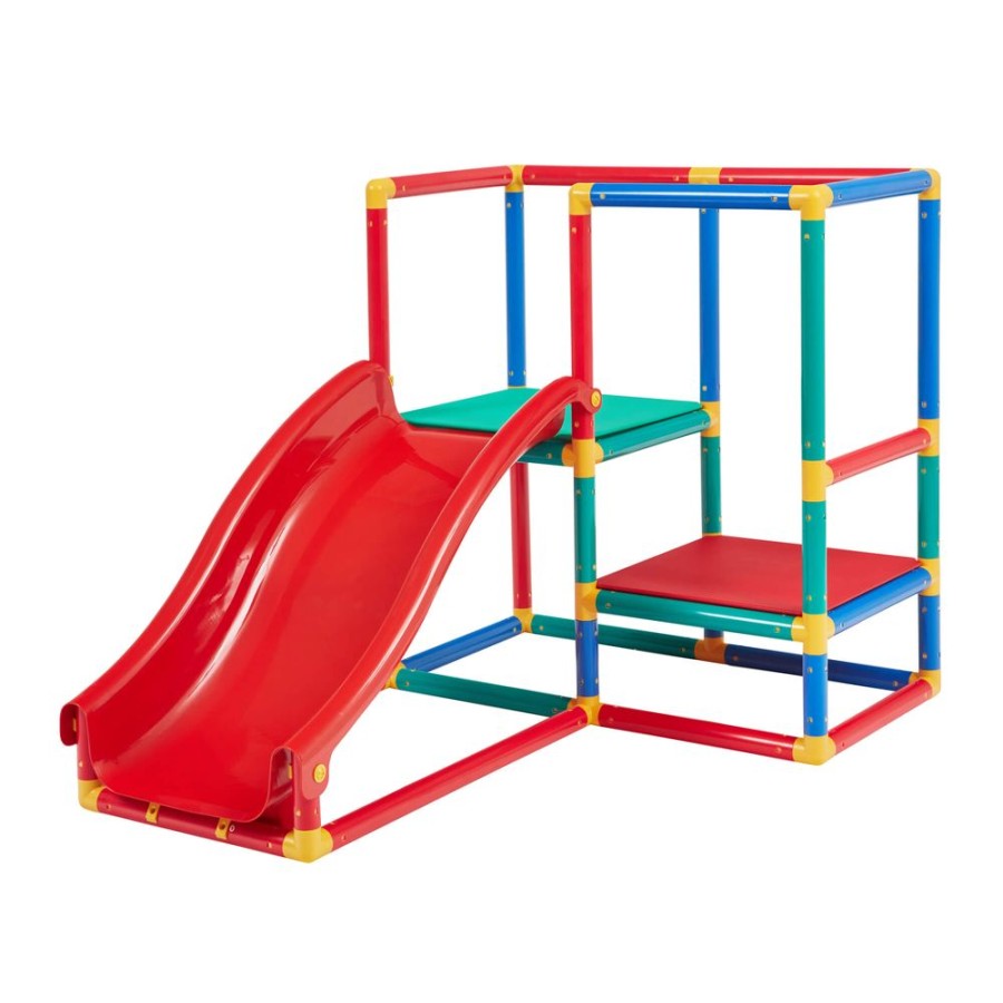 Playtime littlehelper Montessori Toys & Products | Children'S Multi Purpose 10-In-1 Montessori Climbing Gym With Slide | Table & Chair Set | 12M+