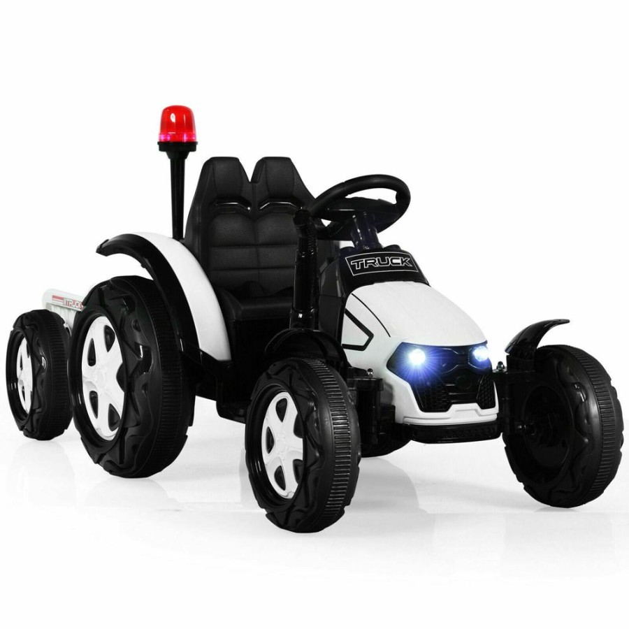 Playtime littlehelper Ride On Toys | Childrens Electric Car | Remote Controlled Tractor And Trailer | 12V Ride-On Car | 3-8 Years