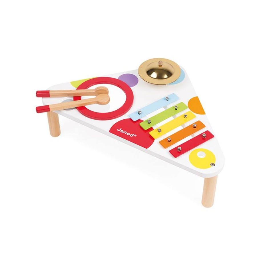 Playtime littlehelper Wooden Toys | Activity & Educational Toys | Confetti Musical Table | Understanding Music