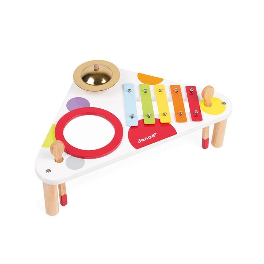 Playtime littlehelper Wooden Toys | Activity & Educational Toys | Confetti Musical Table | Understanding Music