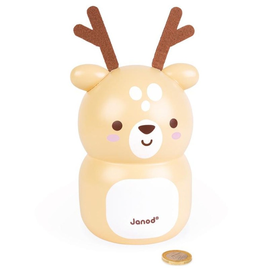 Playtime littlehelper Wooden Toys | Gifts For Baby | Fawn Moneybox | Nursery Branded Gifts