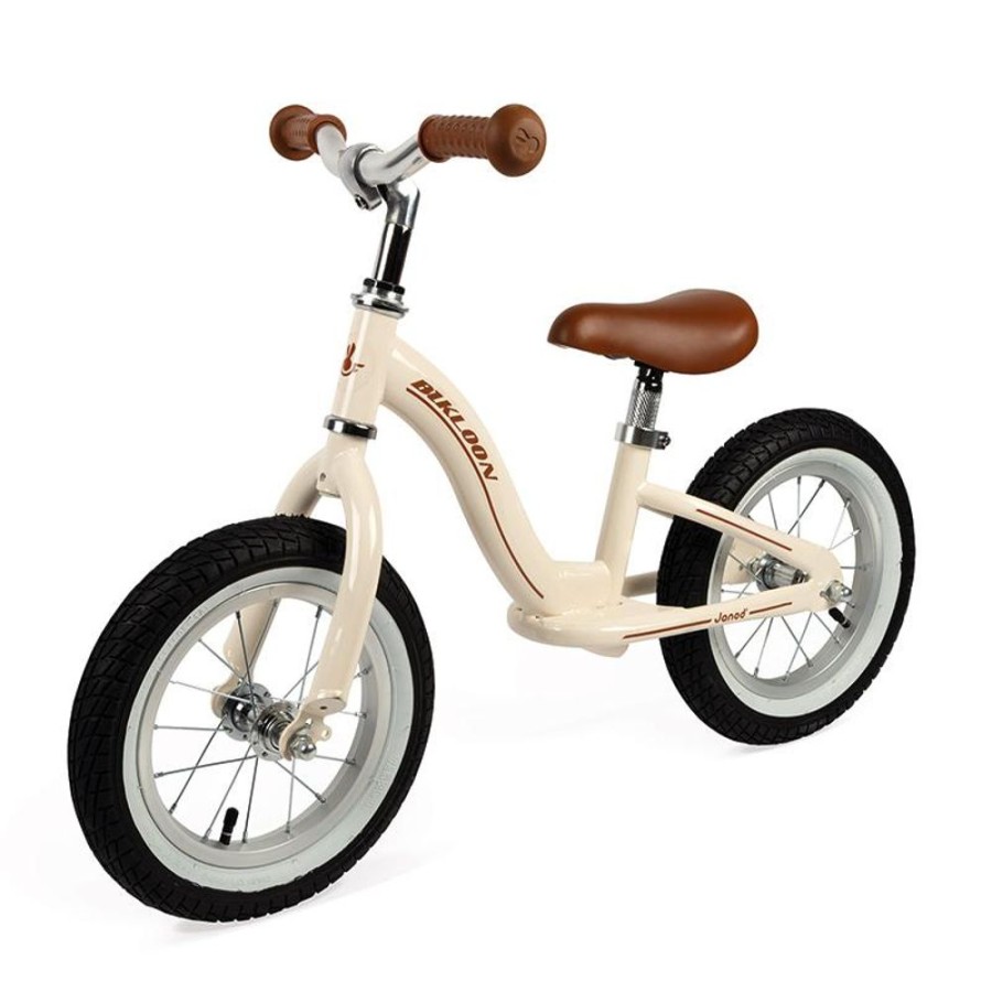 Playtime littlehelper Wooden Toys | Rockers, Ride Ons & Bikes | Metal Vintage Bikloon Balance Bike | Beige | Bikes