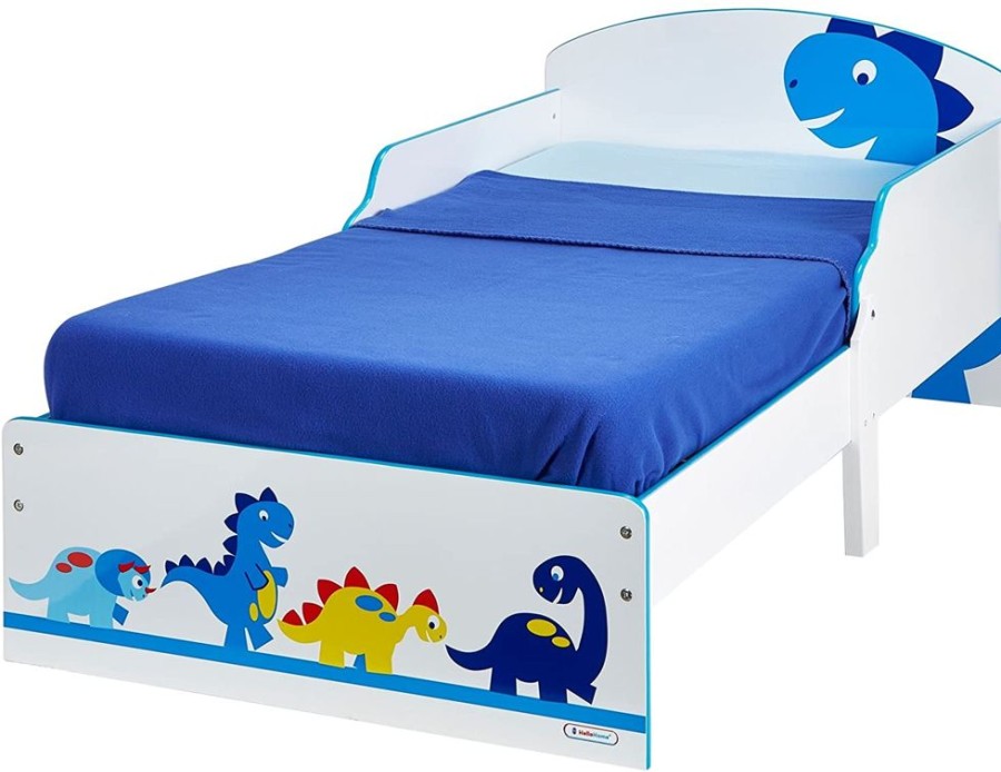 Toddler Furniture & Accessories littlehelper Toddler Beds | Diddi Dino Dinosaur Wooden Kids Bed | Beds For Toddlers | Kids Single Bed | Mattresses Available