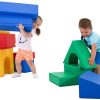 Playtime littlehelper Montessori Toys & Products | X-Large Soft Play Equipment | Montessori 10 Piece Foam Play Set | Primary Colours | 6 Months+