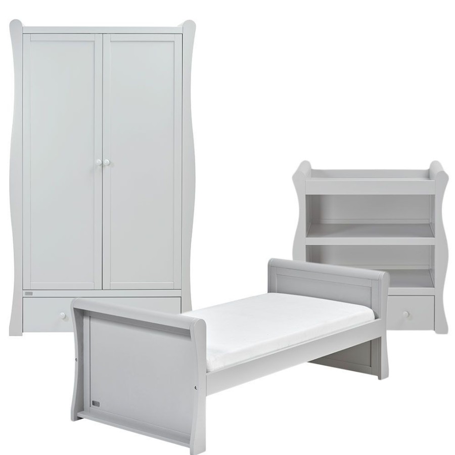 Baby & Nursery littlehelper Nursery Furniture Sets | Willow Wooden Toddler Room Set | Dove Grey