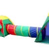 Playtime littlehelper Role Play Toys | Children'S 3-In-1 Adventure Play Tent Set | Tunnel And Teepee | Outdoor Play