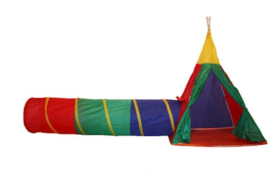 Playtime littlehelper Role Play Toys | Children'S 3-In-1 Adventure Play Tent Set | Tunnel And Teepee | Outdoor Play