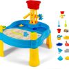 Playtime littlehelper Sand & Water Table | 2-In-1 Indoor & Outdoor Sand & Water Table | 12Pc Accessory Set | 3 Years +