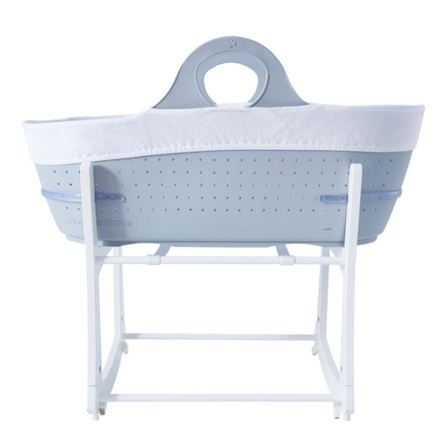 Baby & Nursery littlehelper Moses Baskets | Moses Basket With Waterproof Mattress | Whisper Grey