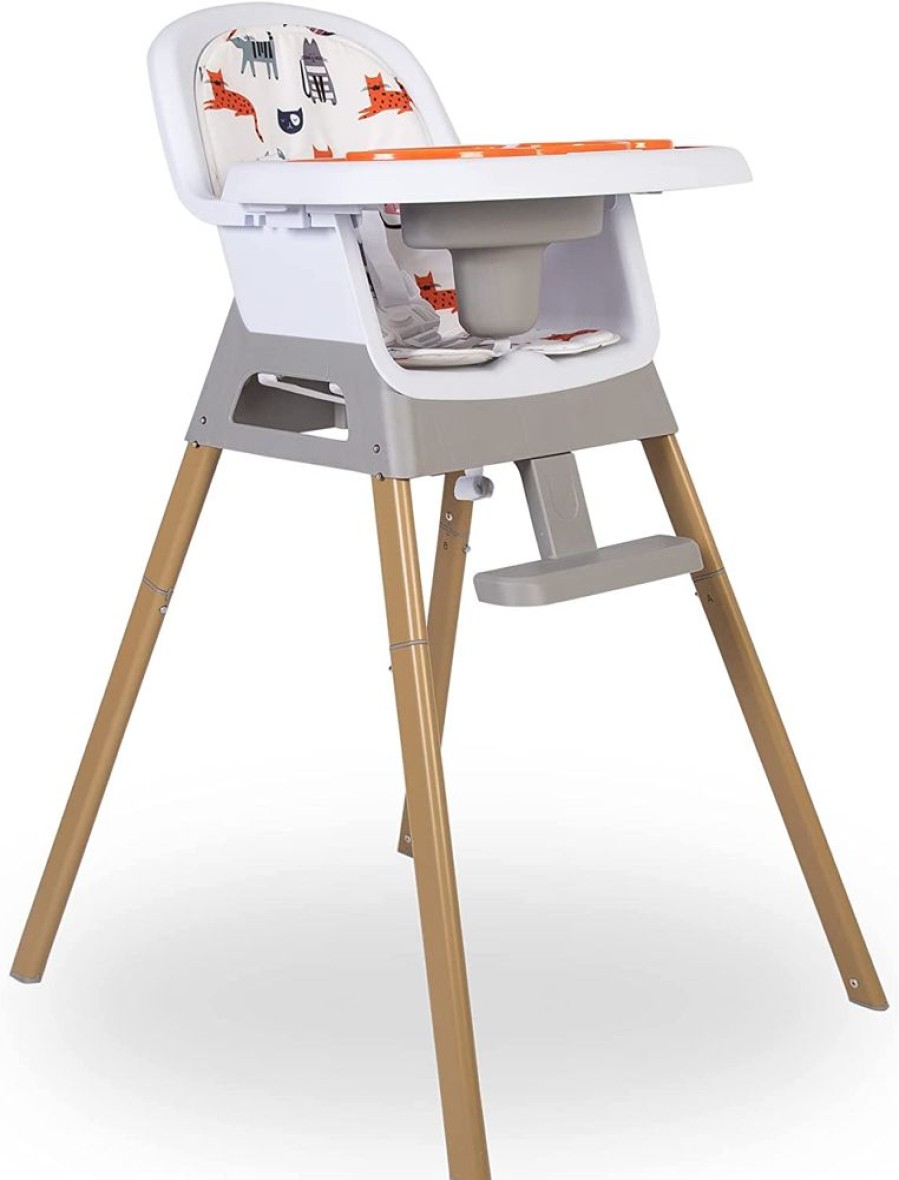 Mealtime littlehelper | 4-In-1 Grow-With-Me Baby High Chair, Low Chair & Booster Seat For Chairs | 6 Months - 6 Years