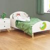 Toddler Furniture & Accessories littlehelper Toddler Beds | Dinosaur Children'S Bed With Side Protectors | Toddler Bed | 18M - 5 Years