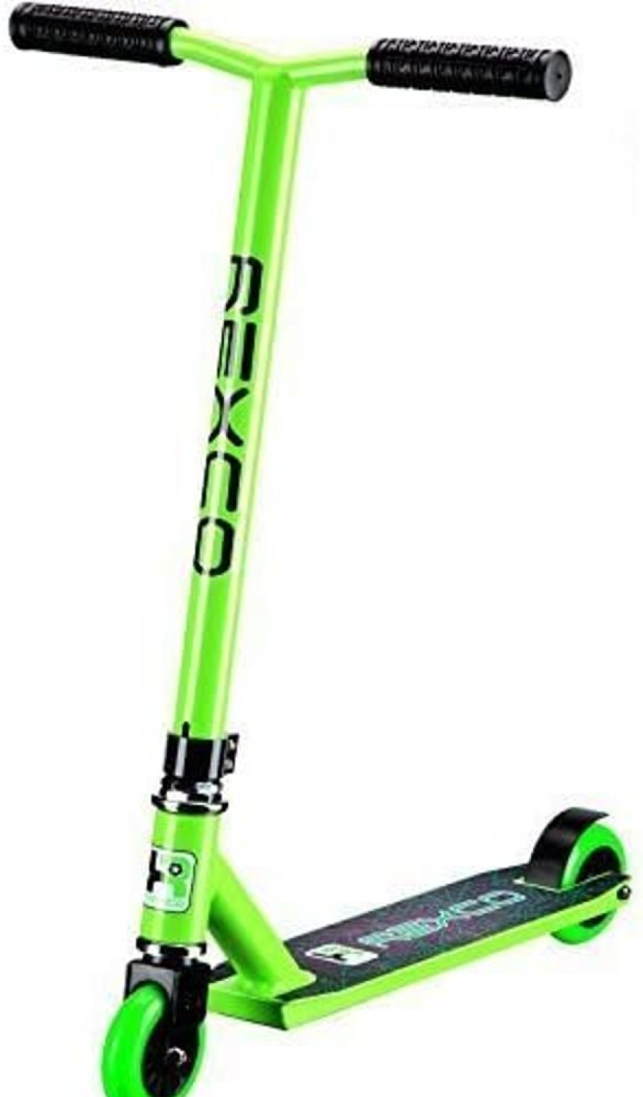 Playtime littlehelper Balance Bikes | Lightweight Pro Scooter With Aluminium Deck| Push, Kick & Jump Stunt Scooter | Green