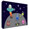 Baby & Nursery littlehelper Baby Gifts | Playroom Wall Art | Nursery Pictures | Canvas Prints - Aliens