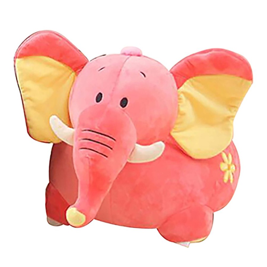 Toddler Furniture & Accessories littlehelper | Large Super Soft Plush Sofa | Cushioned Chair - Pink Elephant