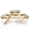 Playtime littlehelper Sand & Water Table | Kids Heavy Duty Pre-Treated Eco Conscious Wooden 4 Seater Picnic Bench | 3 Years+