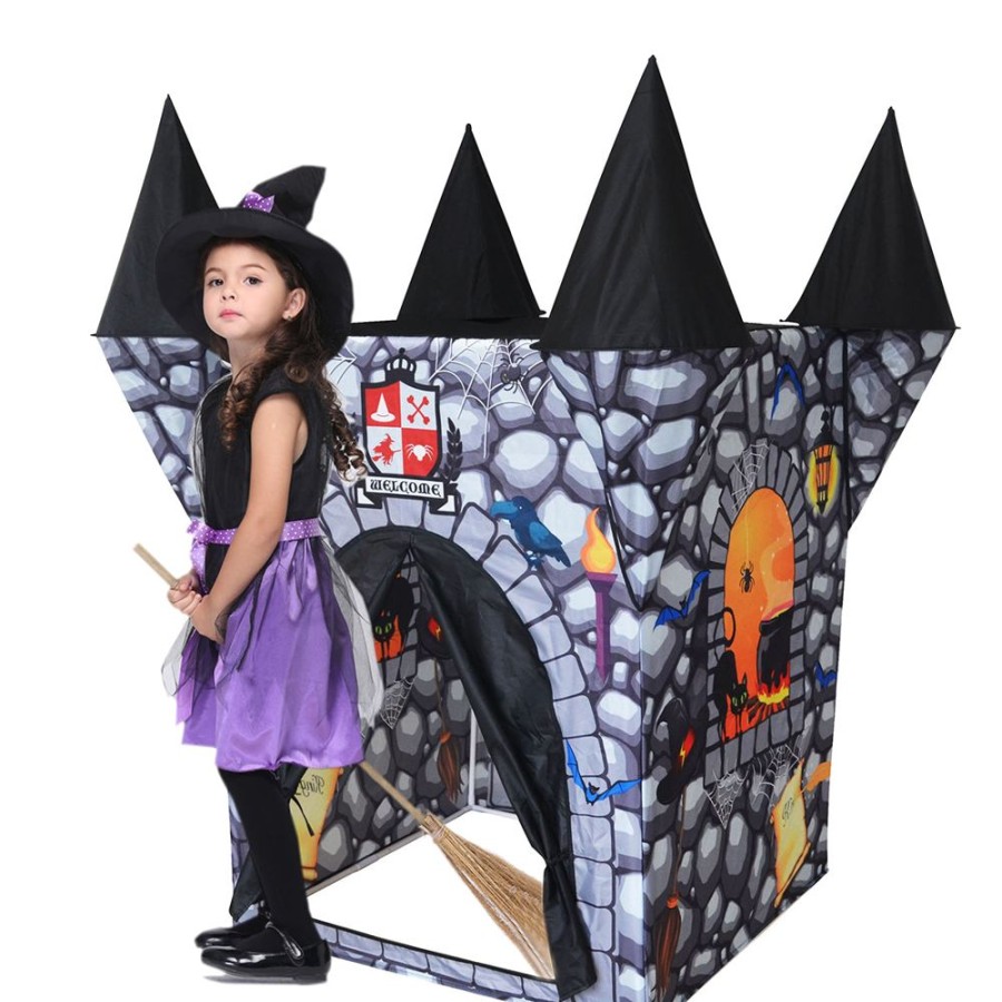 Playtime littlehelper Playhouses, Teepees & Dens | Children'S 2 Person Wicked Witch Wendy House | Castle Play Tent | Den | Role Play Fun