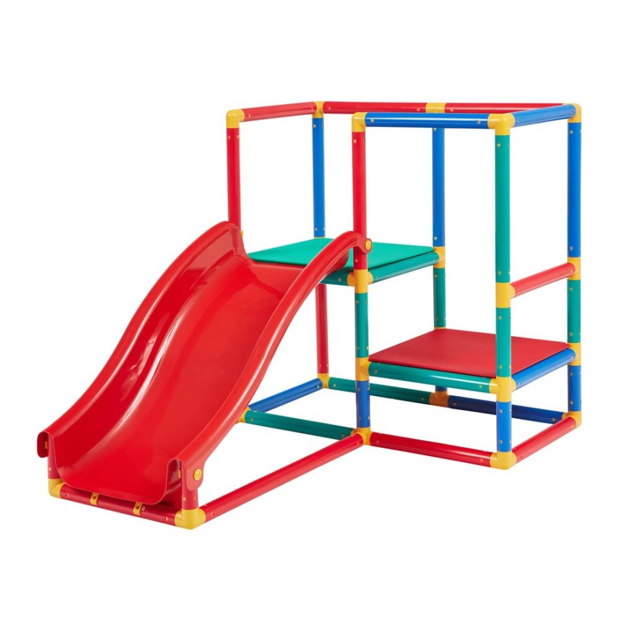 Playtime littlehelper Kids Climbing Frames | Children'S Multi Purpose 10-In-1 Montessori Climbing Gym With Slide | Table & Chair Set | 12M+