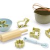 Playtime littlehelper Montessori Toys & Products | 11 Piece 100% Recyclable Bio-Plastic Baking Set | Eco-Conscious | Montessori Learning | 2Years+