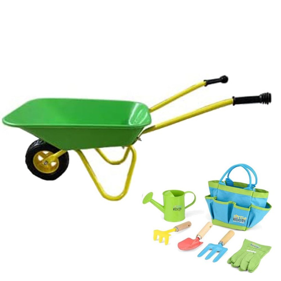 Playtime littlehelper Montessori Toys & Products | Multi Set Montessori Garden Toy Kit With Wheelbarrow & Tool Kit | Outdoor Kids Toys For Sand Pit | 3 Years+