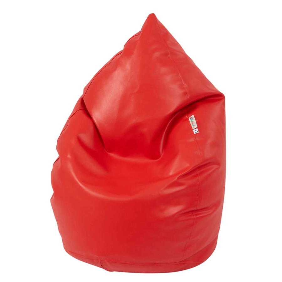 Toddler Furniture & Accessories littlehelper | Children'S Durable & Super Comfortable Red Waterproof Bean Bag