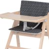 Mealtime littlehelper | Super Soft & Padded High Chair Insert | Fully Washable | Compatible With 2-In-1 Folding Highchair | Charcoal