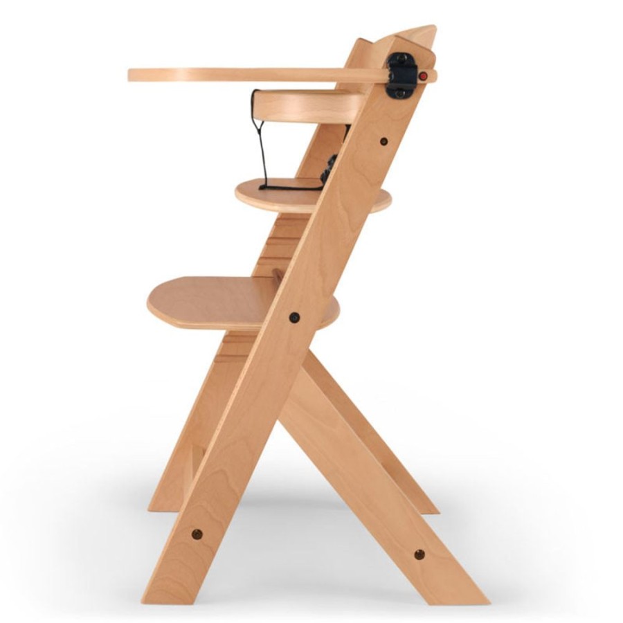 Mealtime littlehelper | Grow-With-Me Modern Eco-Wooden Highchair & Tray | Height Adjustable | Desk Chair | Natural | 6M - 10 Years