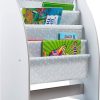 Toddler Furniture & Accessories littlehelper | White Starry Night 4 Tier Sling Bookcase | Childrens Bookcase | Kids Bookshelf