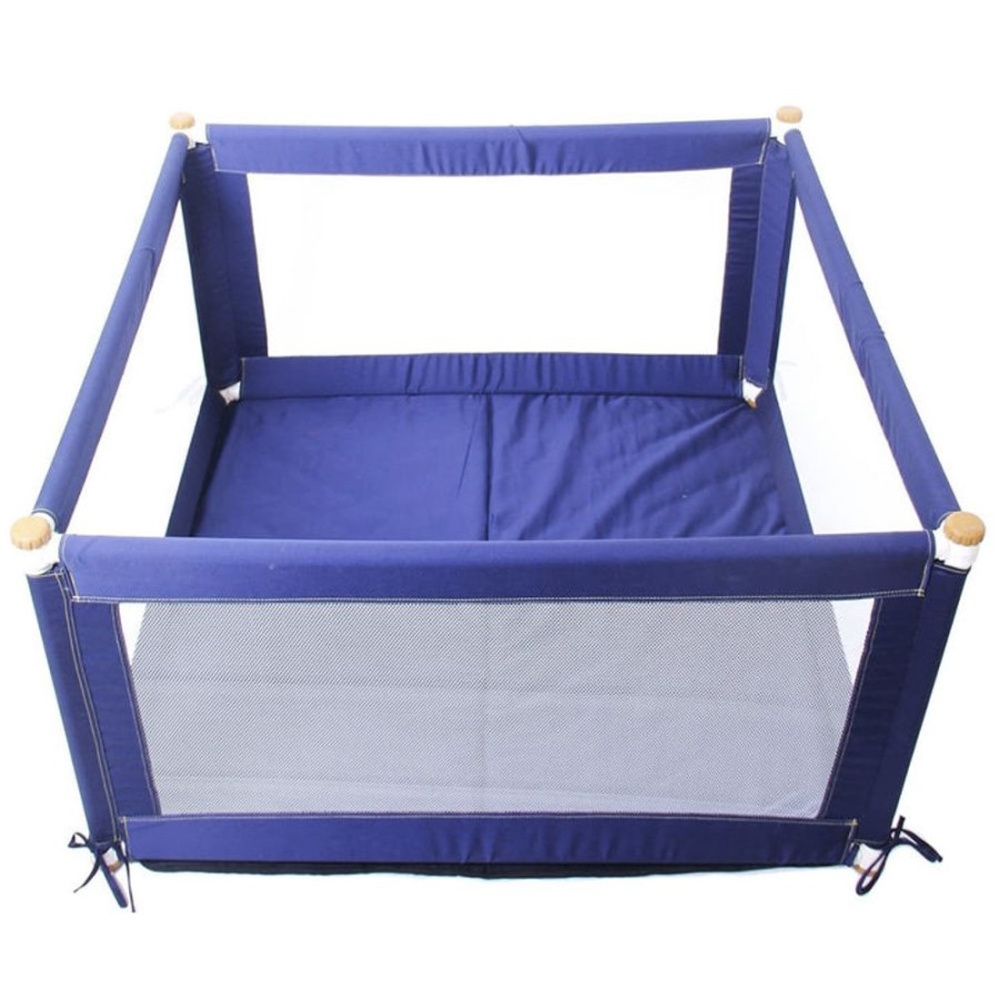 Baby & Nursery littlehelper Travel Cots & Playpens | Easy Assemble & Portable Mesh Sided Baby Playpen | Baby Playmat | 1.1. X 1.1M