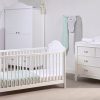 Baby & Nursery littlehelper Nursery Furniture Sets | Eco-Conscious 3 Piece Baby Nursery Furniture Set | White | Eclipse Collection